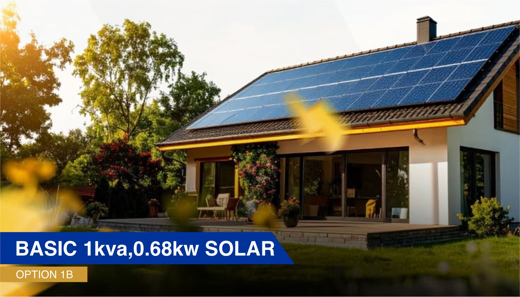 BASIC 1kva, 0.68kw SOLAR