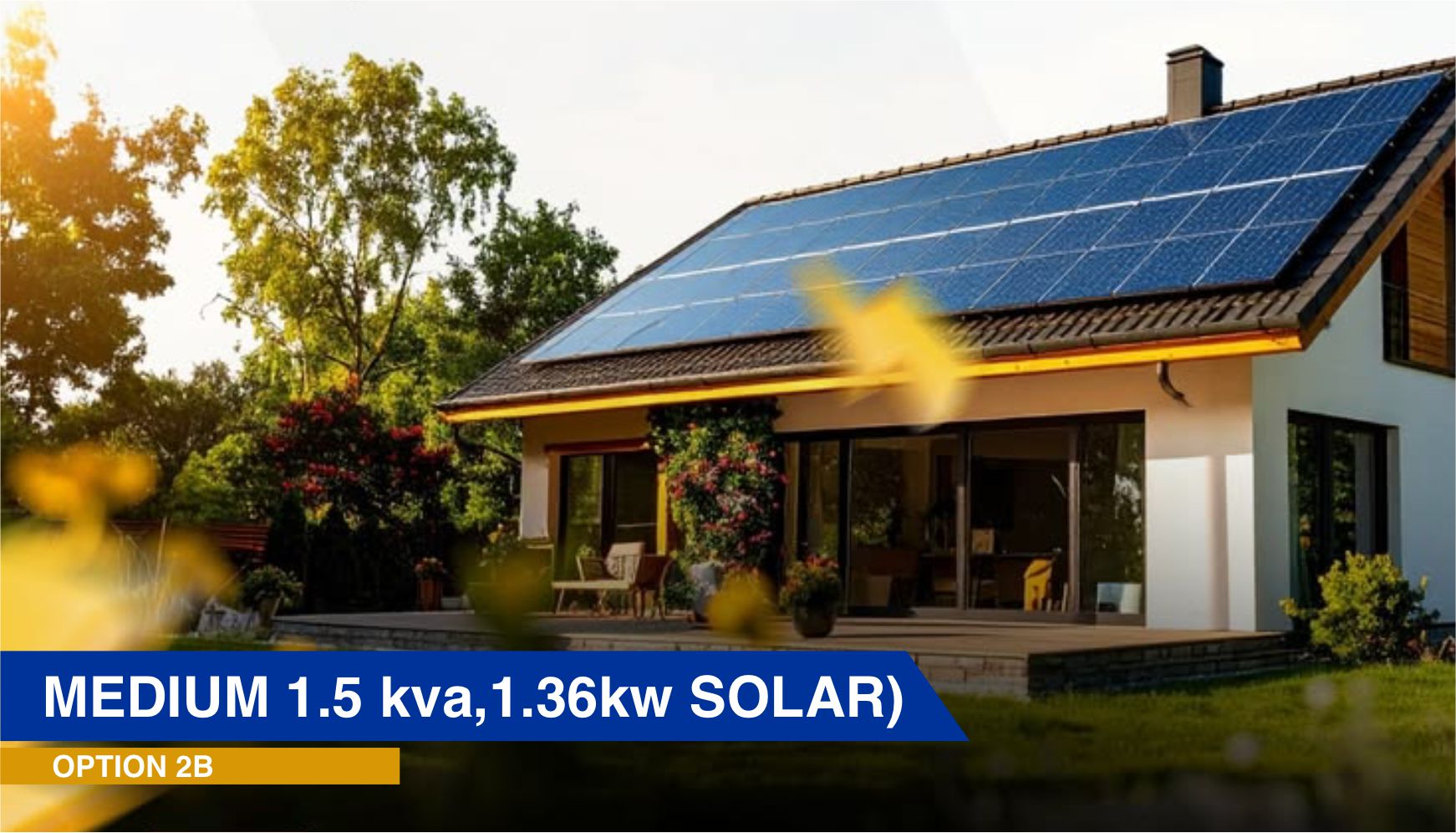 MEDIUM 1.5 kva, 1.36kw SOLAR