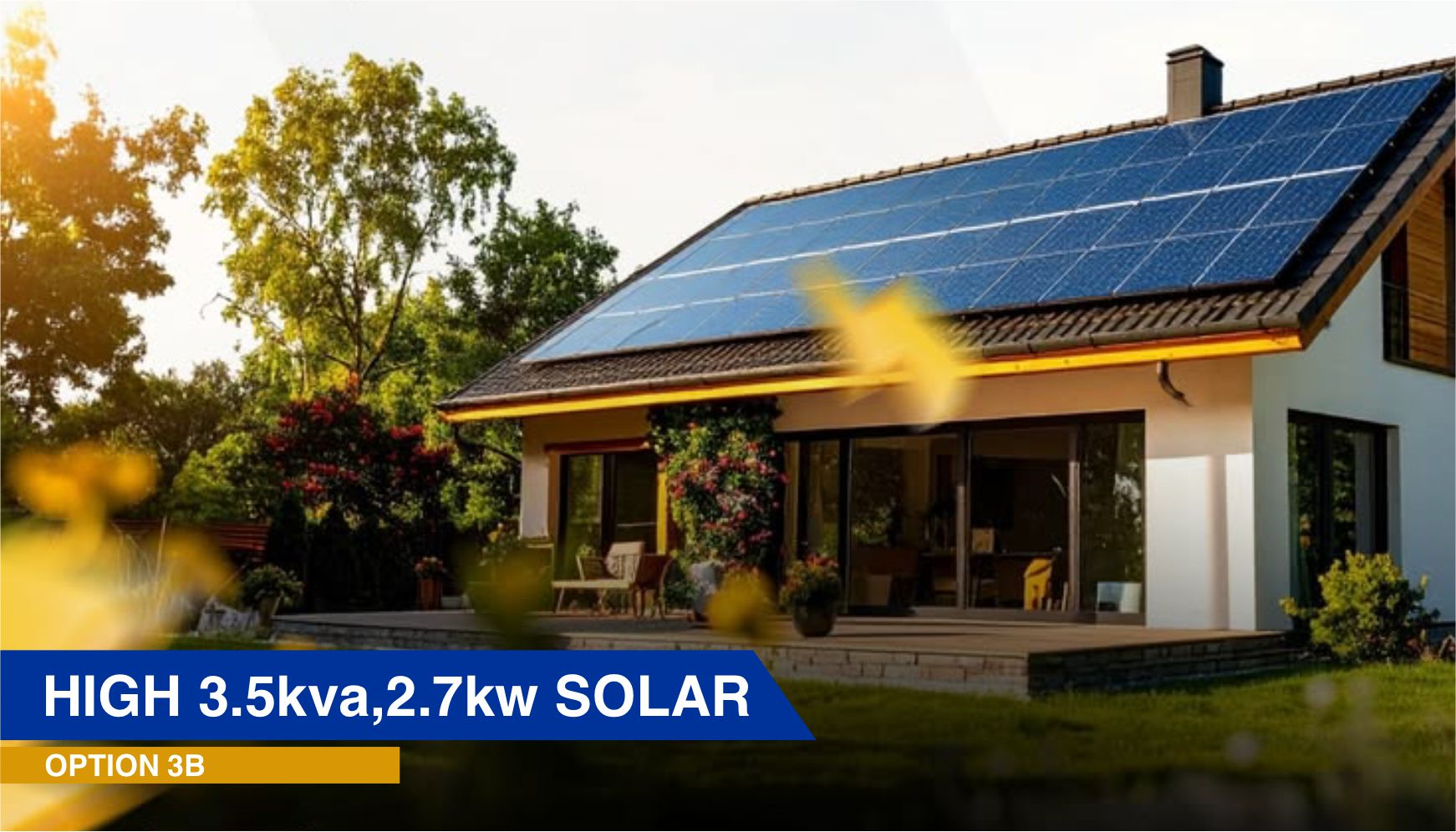 HIGH 3.5kva, 2.7kw SOLAR